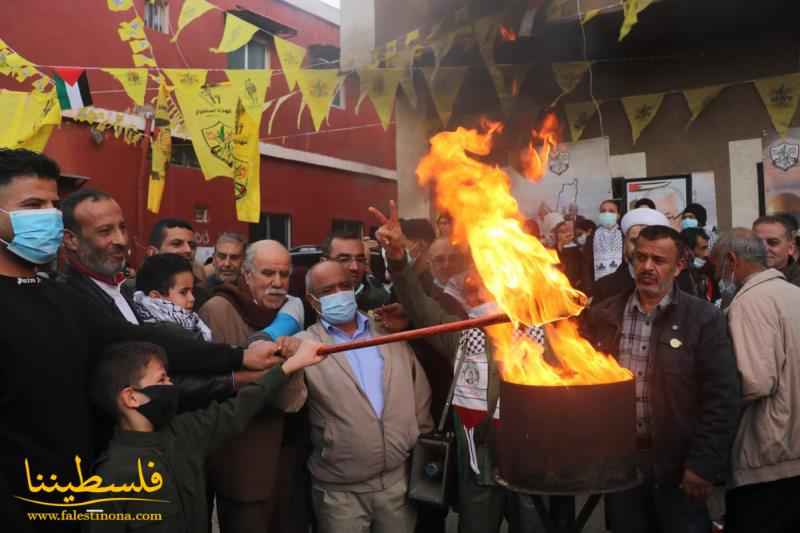 حركة "فتح" في الساحل تُحيي الذكرى الـ٥٧ لانطلاقة الثورة الفلسطينية