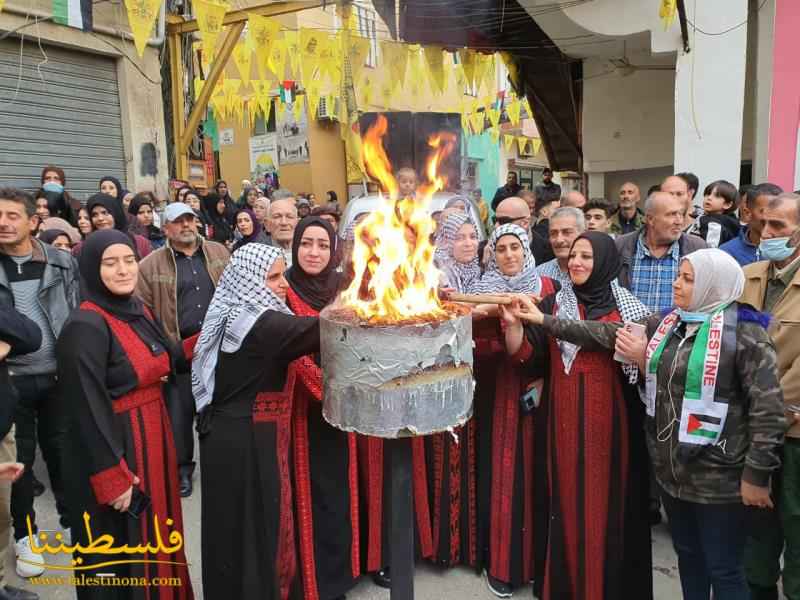 حركة "فتح" توقد شُعلةَ انطلاقتها الـ٥٧ في تجمُّع المعشوق