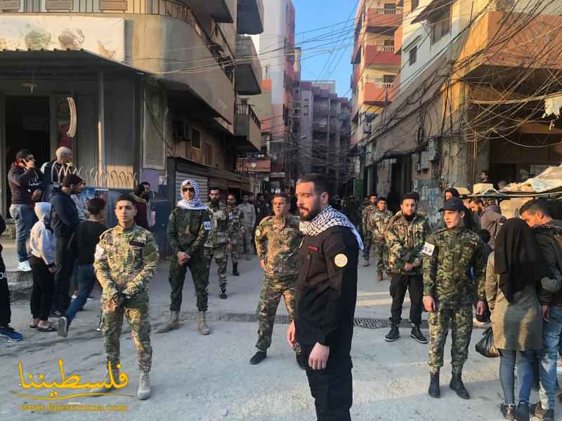 حراك الياسر في مخيّم نهر البارد يشارك في مسيرة الأوفياء دعمًا وتأييدًا للشرعية الوطنية وإحياءً للذكرى الـ٥٧ للانطلاقة