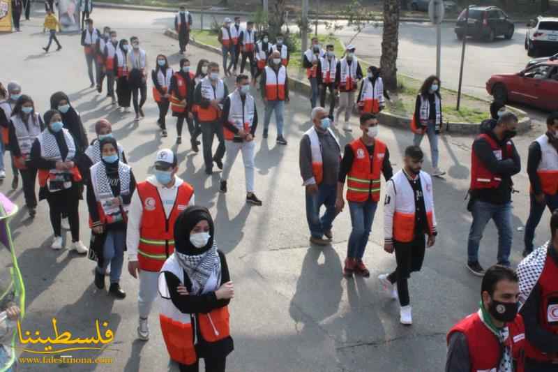 حركة "فتح" - منطقة صيدا تنظّم مسيرةً حاشدةً وضخمةً بمناسبة الذكرى السنوية السابعة والخمسين لانطلاقتها