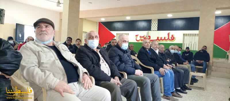 حركة "فتح" تُنظّم حفل تأبين للشهيد البطل علي أحمد محمد (أبو علي البريم) في مخيّم البرج الشمالي