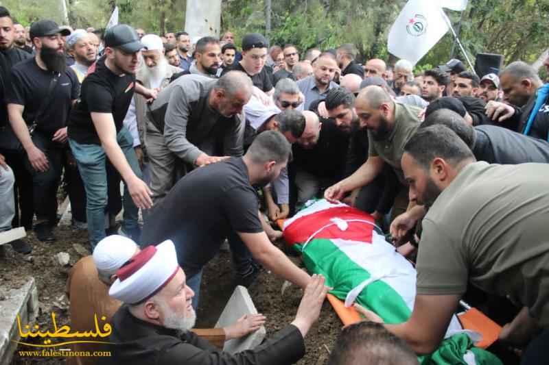 جماهير شعبنا في مخيّمات لبنان تودّع القائد الوطني صلاح اليوسف إلى مثواه الأخير