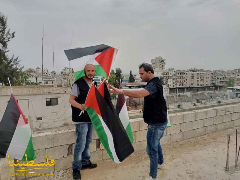 مخيّمات الشمال تتزيّن بالعلَم الفلسطيني إحياءً للذكرى الـ٧٤ للنكبة