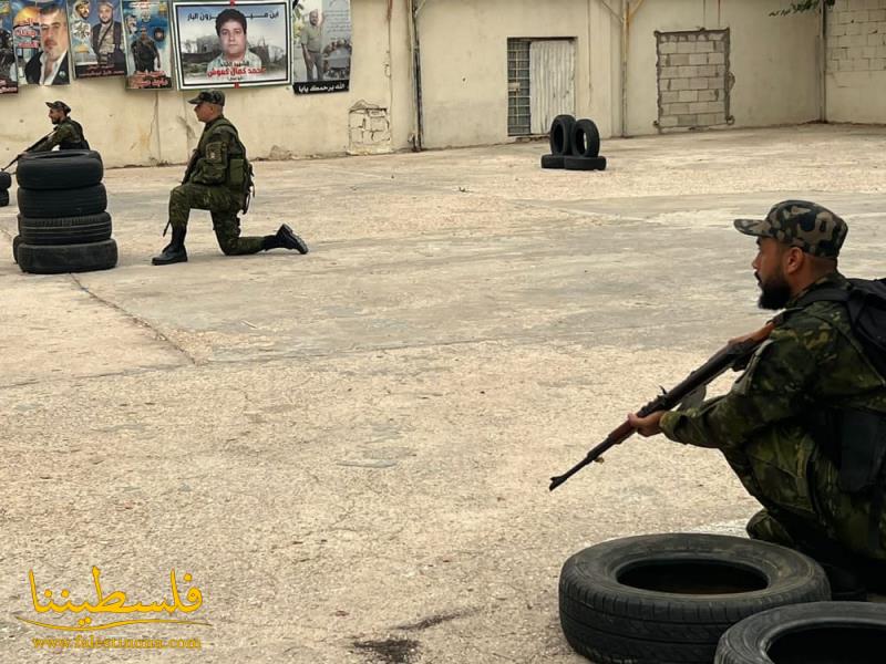 (تحت المقال - 20) - قيادة "فتح" وقوات "الأمن الوطني" في لبنان تخرِّج دورة شهداء مخيَّم الميَّة وميَّة العسكريَّة