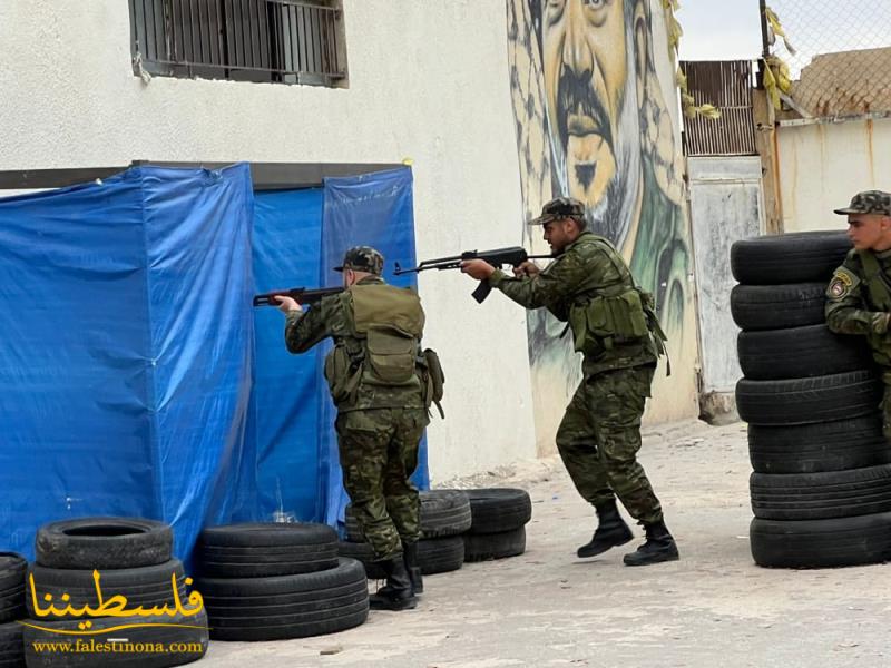 (تحت المقال - 32) - قيادة "فتح" وقوات "الأمن الوطني" في لبنان تخرِّج دورة شهداء مخيَّم الميَّة وميَّة العسكريَّة