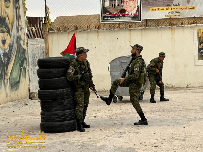 (تحت المقال - 19) - قيادة "فتح" وقوات "الأمن الوطني" في لبنان تخرِّج دورة شهداء مخيَّم الميَّة وميَّة العسكريَّة