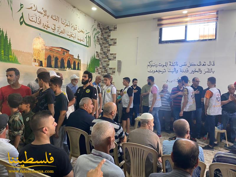 وفد من قيادة حركة "فتح" والأمن الوطني الفلسطيني في الشَّمال يُعزي بشهداء مركب الموت في نهر البارد