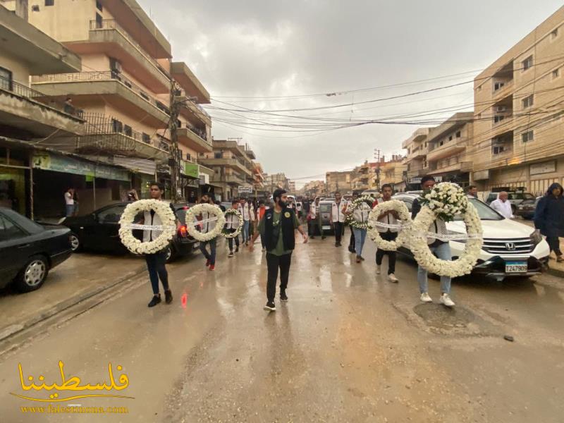 فلسطين ولبنان يودِّعان الشَّهيد المناضل اللِّواء الركن مصطفى ذيب خليل "أبو طعان" بمأتمٍ مهيبٍ