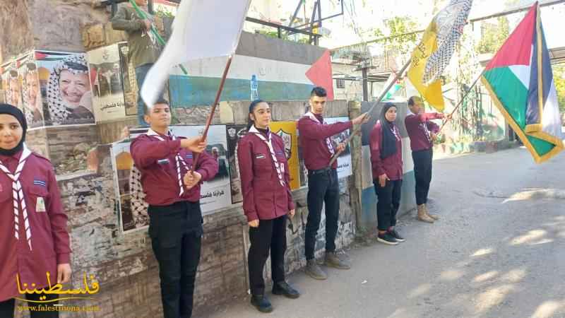 "فتح" في منطقة صيدا تستقبل الوفد الكشفي الفلسطيني القادم من أرض الوطن