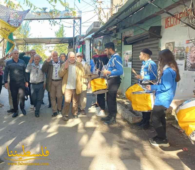 "فتح" في منطقة صيدا تستقبل الوفد الكشفي الفلسطيني القادم من أرض الوطن