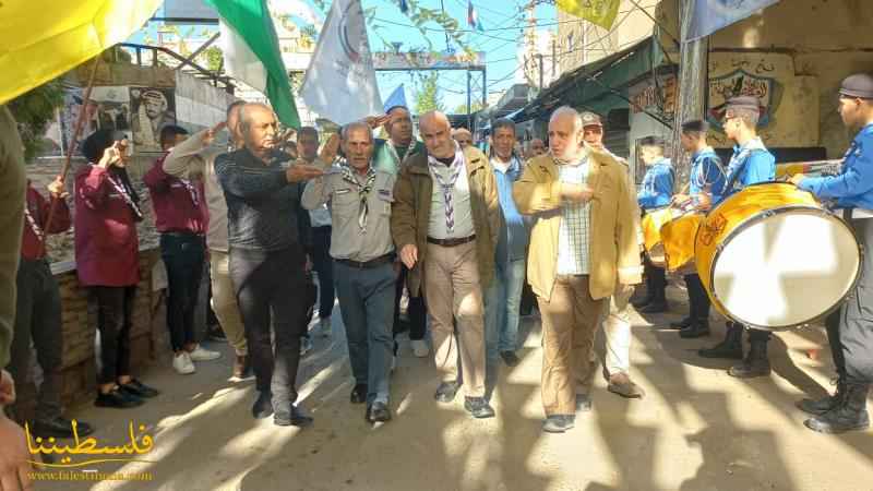 "فتح" في منطقة صيدا تستقبل الوفد الكشفي الفلسطيني القادم من أرض الوطن