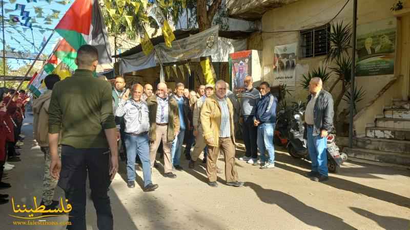 "فتح" في منطقة صيدا تستقبل الوفد الكشفي الفلسطيني القادم من أرض الوطن