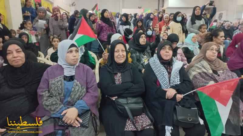 الانتفاضة الفلسطينية تُحيي ذكرى انطلاقتها الخامسة في عين الحلوة