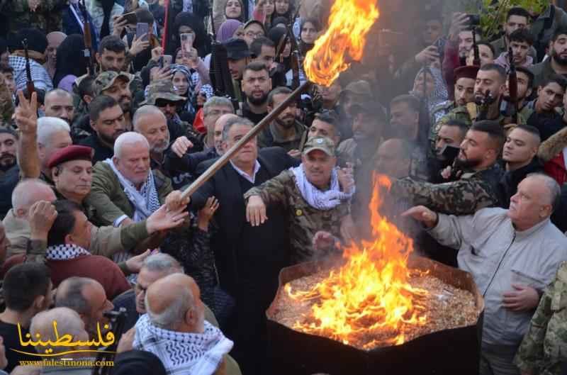 "فتح" في منطقة صيدا تُحيي ذكرى انطلاقتها الـ٥٨ في عين الحلوة وسط حشودٍ جماهيريةٍ مهيبةٍ