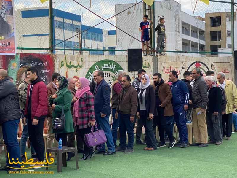 مهرجانٌ رياضيٌّ جماهيريٌّ حاشدٌ في مخيّم نهر البارد