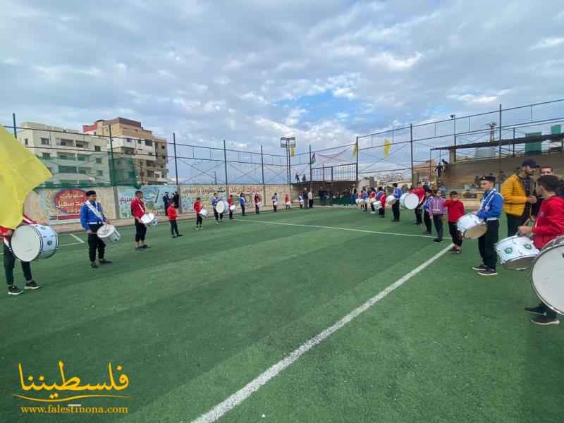 مهرجانٌ رياضيٌّ جماهيريٌّ حاشدٌ في مخيّم نهر البارد