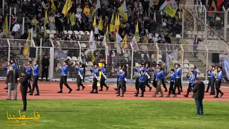 زحفٌ فتحاويٌّ هادرٌ يحتشدُ في المهرجان المركزي إحياءً للذكرى الـ٥٨ لانطلاقة "فتح" والثورة الفلسطينية المعاصِرة