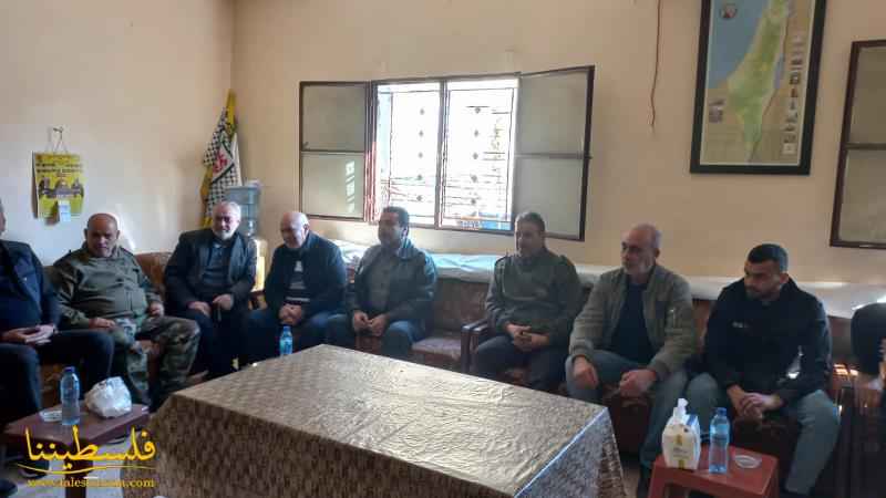 (تحت المقال - 1) - وفد إقليم طوباس والأغوار القادم من أرض الوطن يجول في عين الحلوة