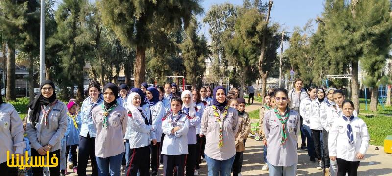 مجموعة "رفح" الكشفية تحيي يوم المرشدة العالمي في طرابلس