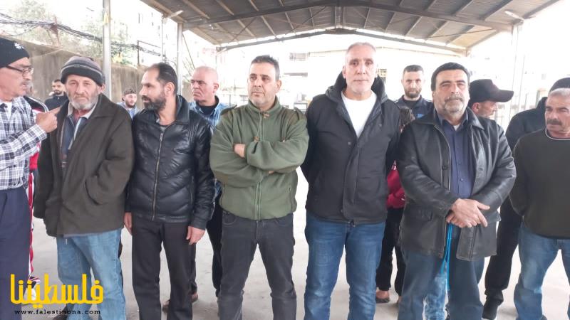 وقفةٌ تضامنيةٌ في عين الحلوة مع الأسرى والمعتقلين في سجون الاحتلال