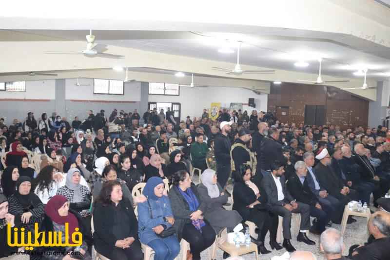 "فتح" في صور تحيي الذكرى السنوية لاستشهاد اللواء القائد أبو أحمد زيداني في مخيّم البص