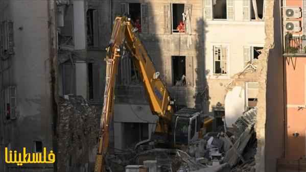 6 ضحايا جراء انهيار مبنى في فرنسا