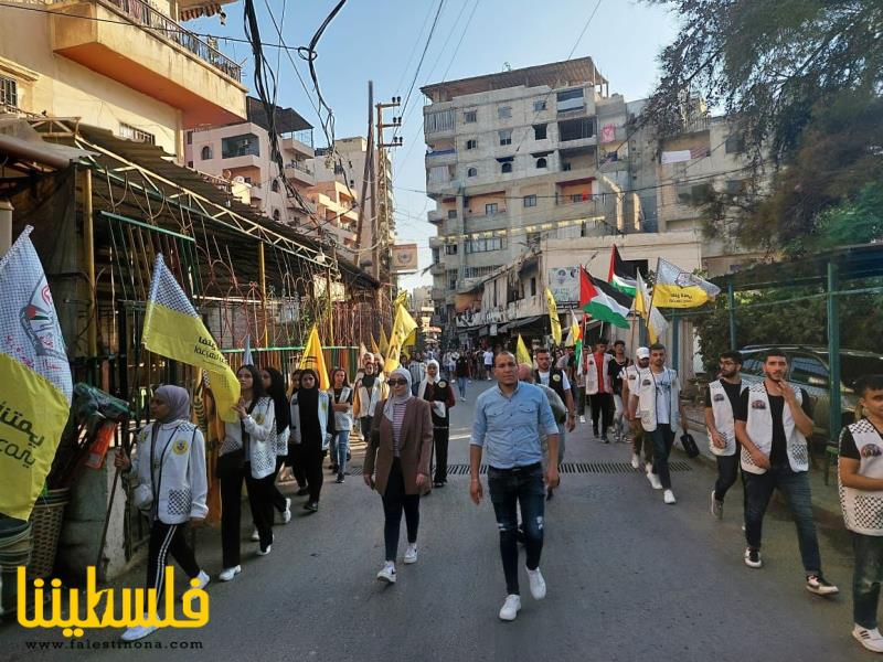 مسيرة غضب في مخيم البداوي نصرةً للقرآن الكريم ودعمًا لأهلنا في جنين