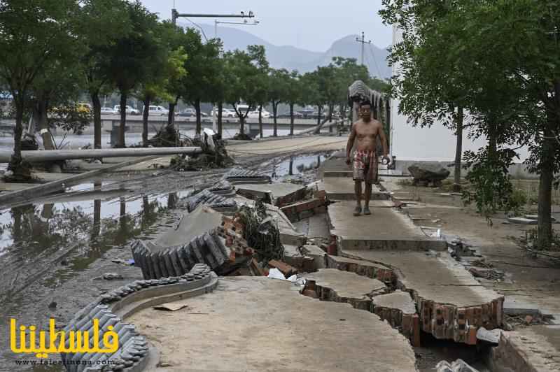 فيضانات توقع 10 قتلى على الأقل في منطقة متاخمة لبكين