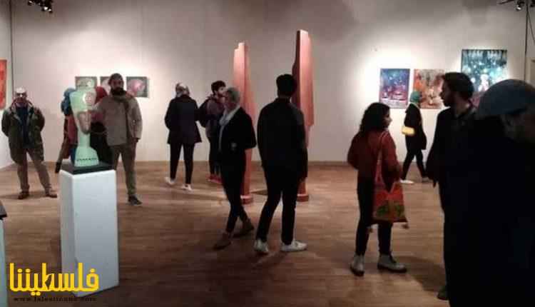 إفتتاح معرض الساحة للفن التشكيلي في بيت لحم