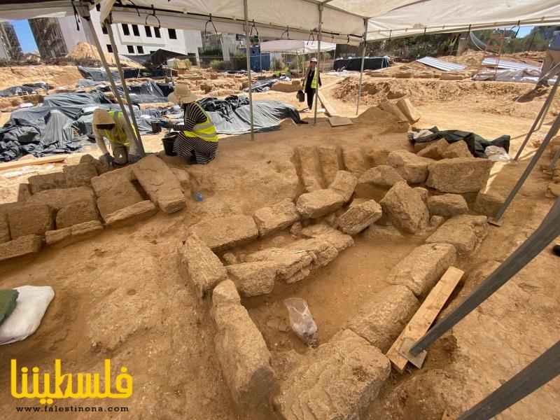 العثور على 4 قبور جديدة في المقبرة الرومانية تعود لألفي عام بغزة