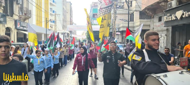 (تحت المقال - 12) - طوفان جماهيري لبناني وفلسطيني دعمًا لشعبنا