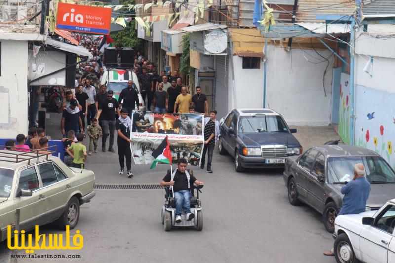 (تحت المقال - 2) - مسيرات جماهيرية غاضبة في مخيمات الصمود في صور