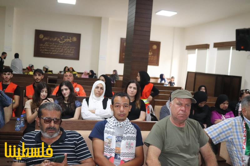 (تحت المقال - 16) - حركة "فتح" في صور تشارك في الوقفة التضامنية التي نظَّمتها جمعيات منطقة صور