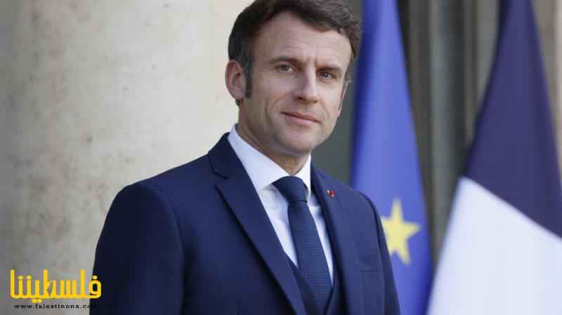 الرئيس الفرنسي يدعو إلى العمل من أجل وقف إطلاق النار في قطاع غزة