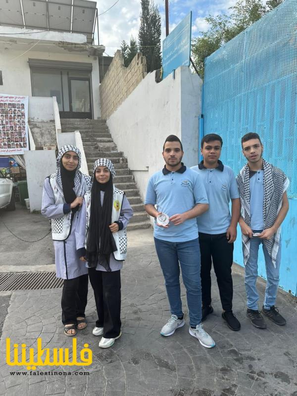 المكتب الطلابي في صور ينظم وقفاتً طلابيةً دعمًا لغزة وتزامنًا مع إحياء ذكرى استشهاد الرمز ياسر عرفات