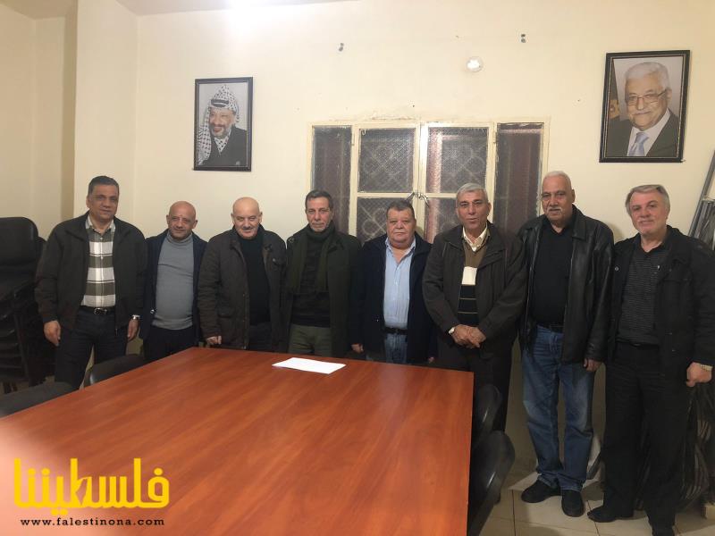 لجنة العلاقات السياسية لحركة فتح- إقليم لبنان، تلتقي جبهة التحرير العربية