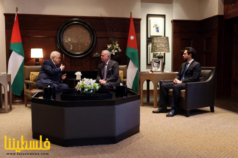 سيادة الرئيس يجتمع مع العاهل الأردني