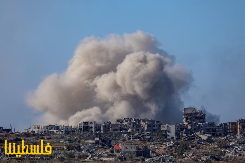 استمرار العدوان على قطاع غزة لليوم "150"
