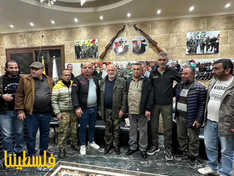 اللواء عبد الله يستقبل وفدًا من قوات الأمن الوطني في منطقة صيدا