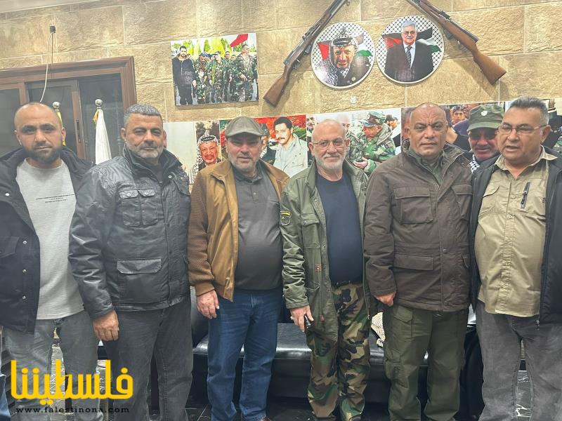 اللواء عبد الله يستقبل وفدًا من قوات الأمن الوطني في منطقة صيدا