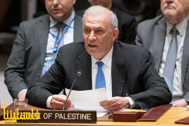 زياد أبو عمرو أمام مجلس الأمن: منح فلسطين ال...