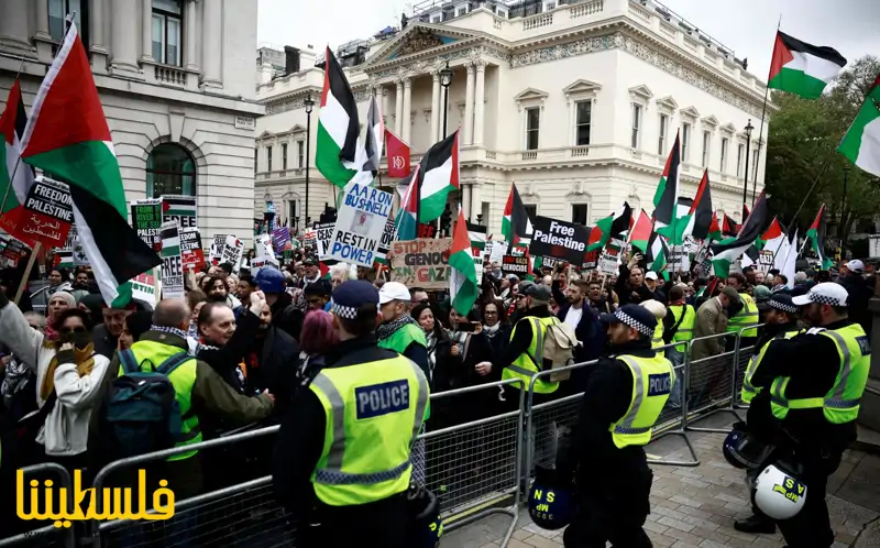 تظاهرات في مدن وعواصم عالمية وعربية تنديدا بالعدوان الإسرائيلي...