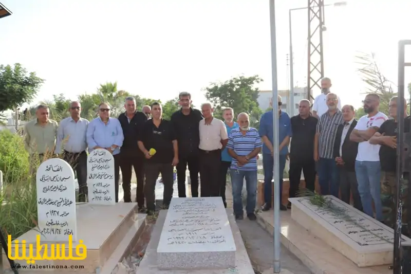 حركة "فتح" في منطقة صور وشعبة البص تكلل النصب التذكاري للشهداء في صور