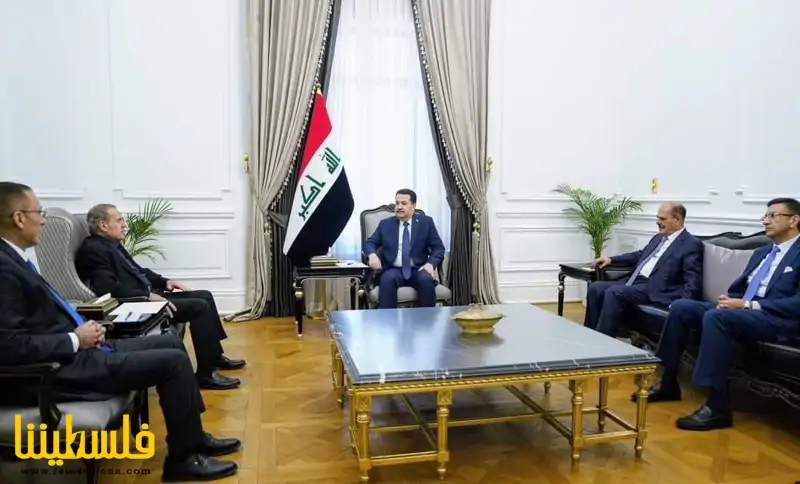 أبو ردينة يسلّم رسالة من سيادة الرئيس إلى الرئيس العراقي ورئيس...