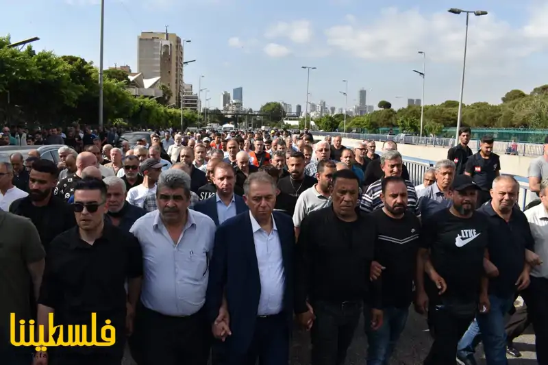 حركة "فتح" تشيّع رمزًا من رموزها المناضلين في بيروت
