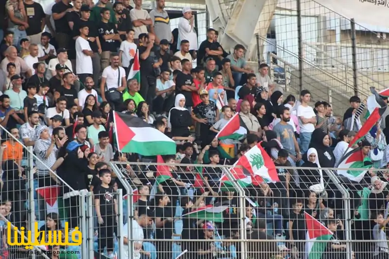 كأس القادة الشّهداء "الشهيد ياسر عرفات والشهيد إسماعيل هنية" بين الأنصار ومنتخب فلسطين في لبنان