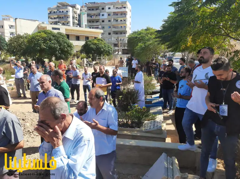 موكب جنائزي مهيب في وداع الشهيدة فايزة الوناس في مخيّم نهر البارد