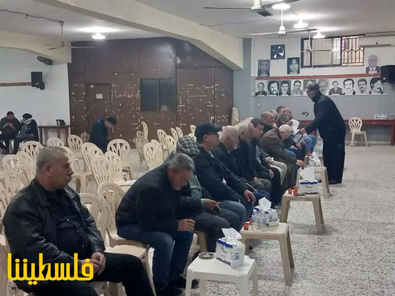 (تحت المقال - 6) - "فتح" في صور تقدم واجب العزاء برحيل نائب الأمين العام للجبهة الشعبية في مخيم البص