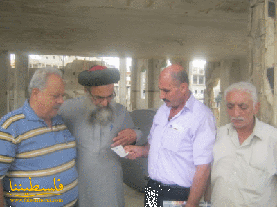 هبة من سفارة فلسطين لترميم مسجد في مخيم البارد