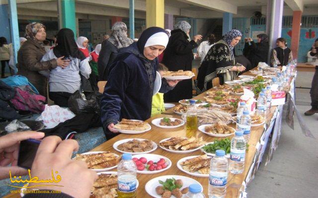 (تحت المقال - 1) - مدرسة طبريا في مخيم الجليل تُحيي يوم الأرض